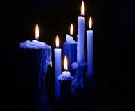 rituales velas azules