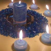 rituales con velas azules
