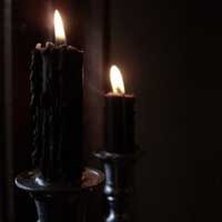 rituales con velas negras