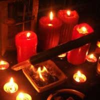 rituales con velas rojas